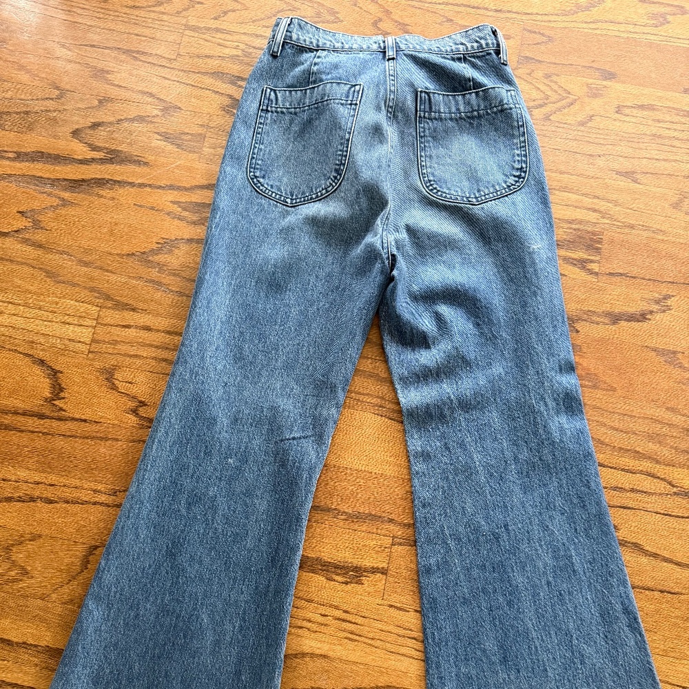 Doen wide leg denim jeans